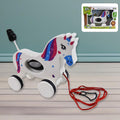 Unicorn Pull Along Toy – Encourages Toddler Walking & Motor Skills