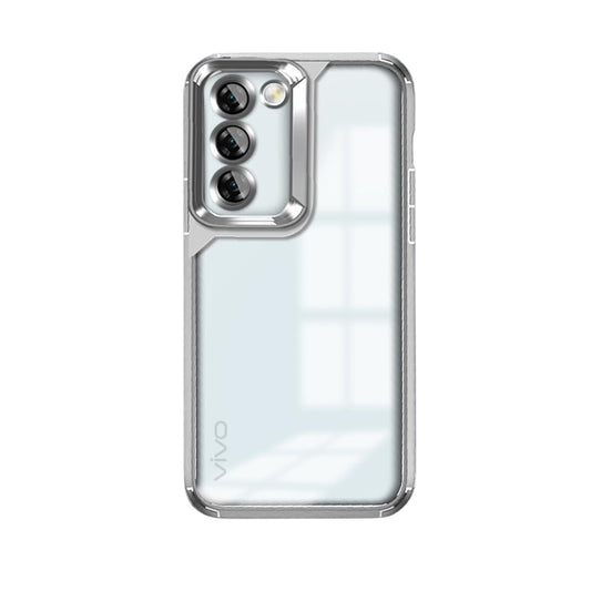 Chrome Clear Hard Protection Case For Vivo