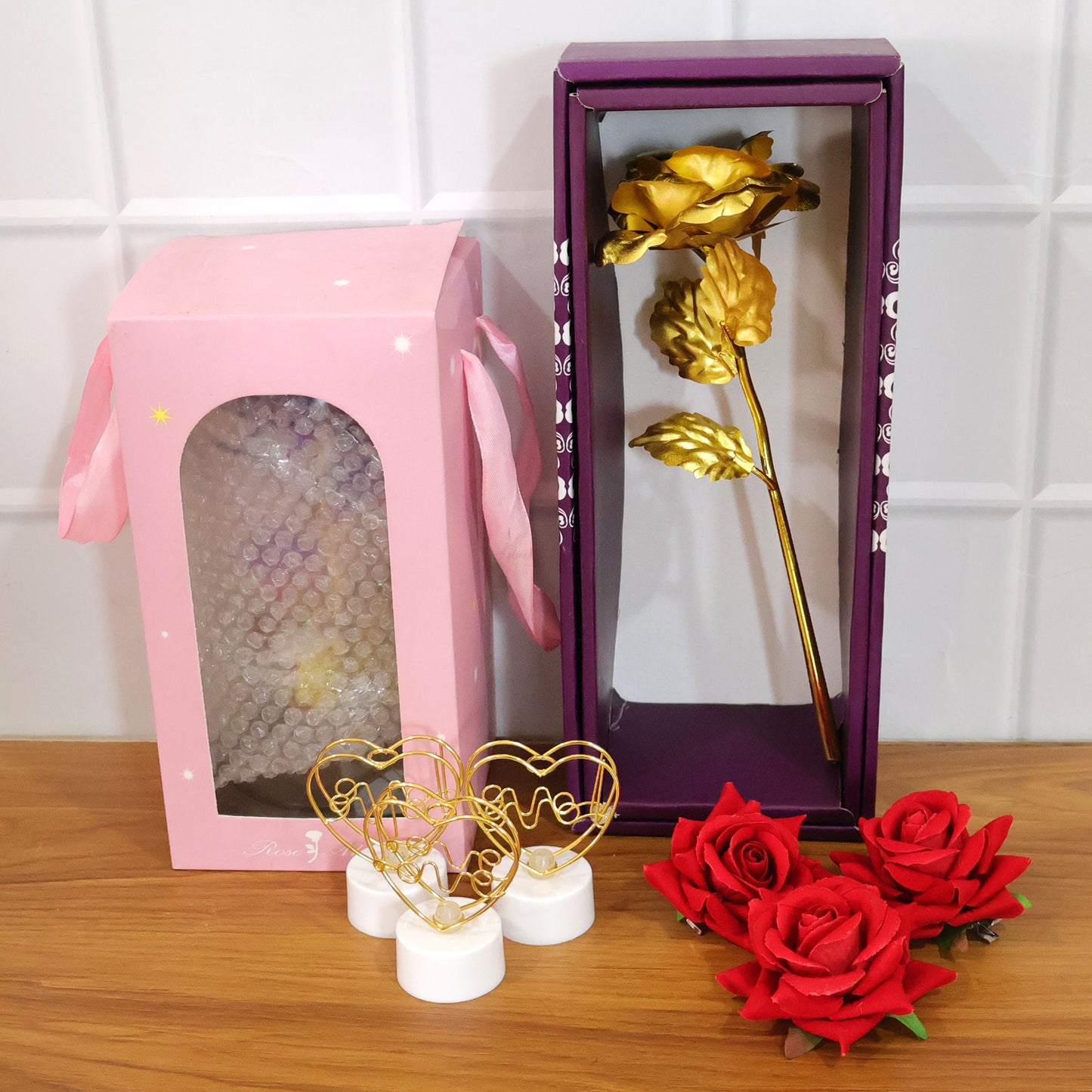 Complete romantic gift set view