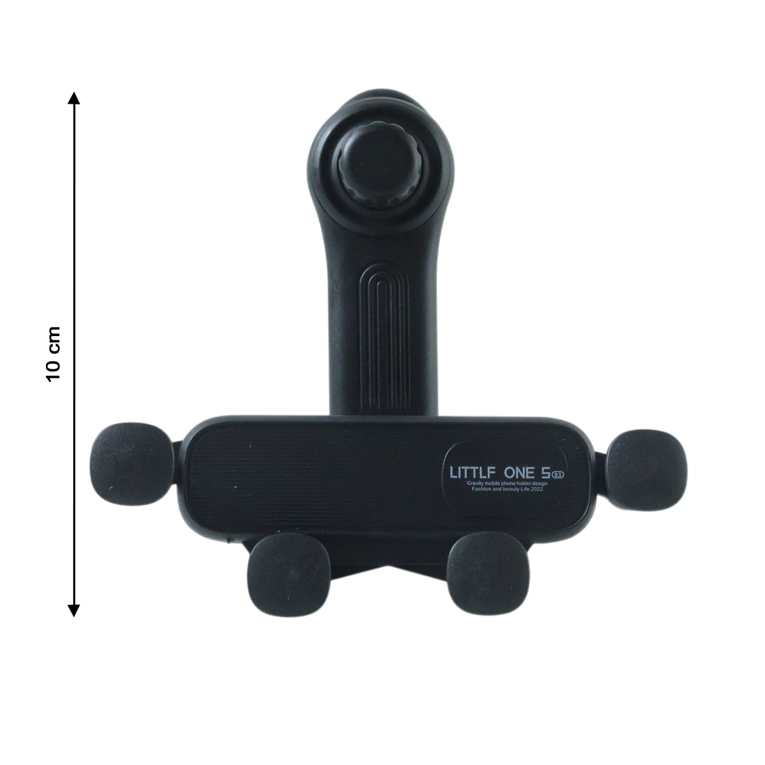 Closeup of phone holder grip pads