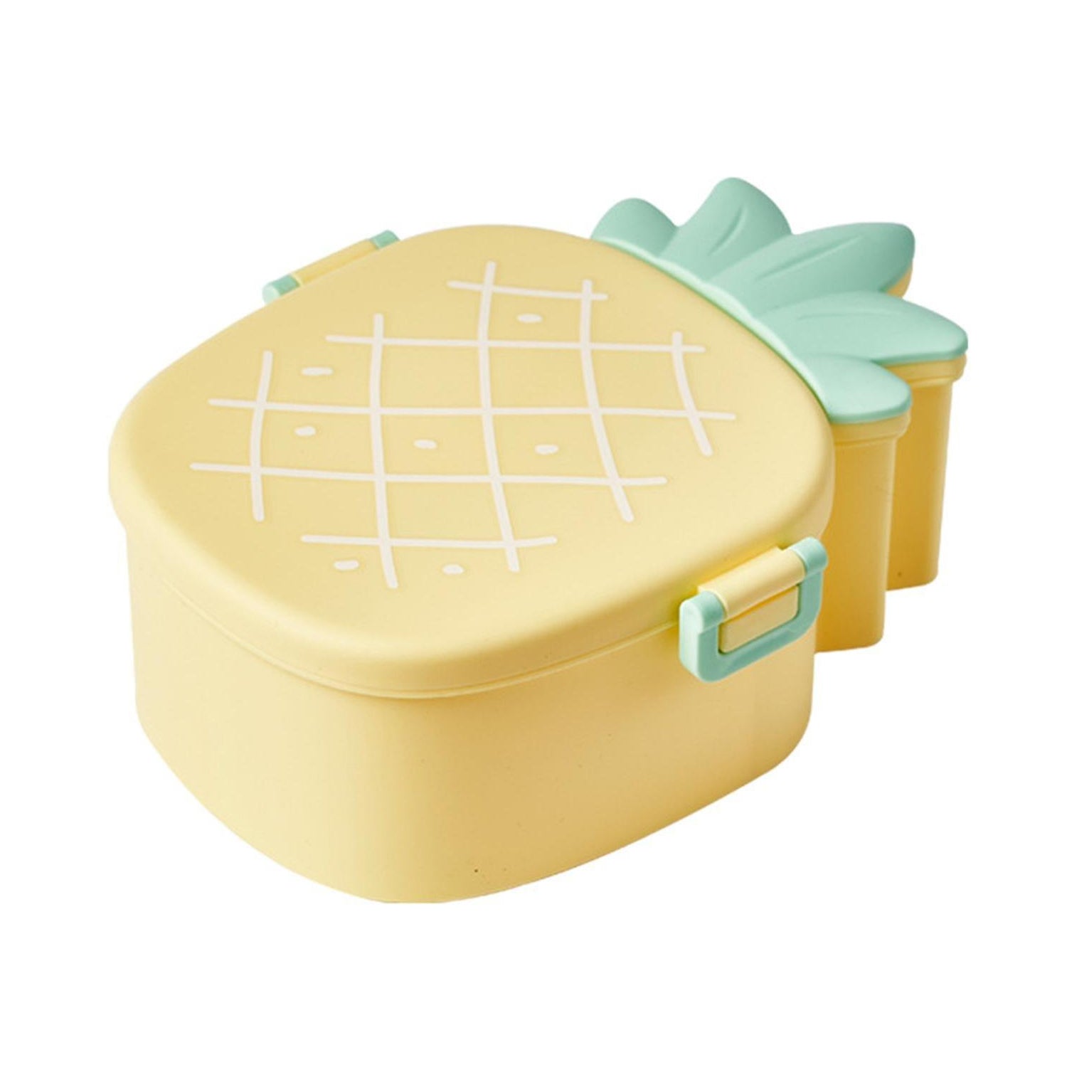 Customize Kids Lunch Box with Fork Spoon1 Pc / With Spoon, Fork & Color Box)