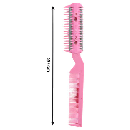 Hair cutting razor comb accessory