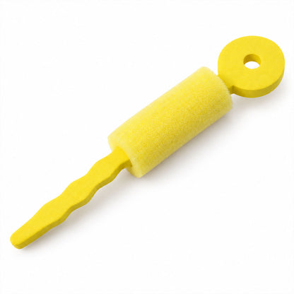 Soft Foam Hair Curling Roller with Locking Strap for Heatless Hairstyling (1 Pc)