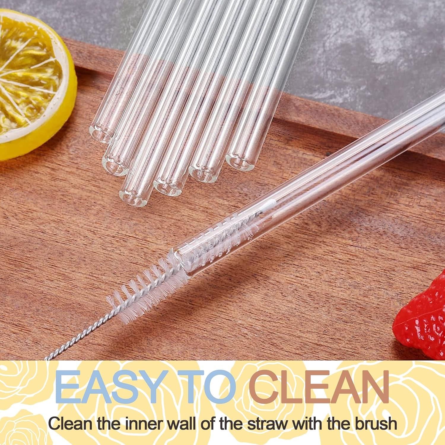 Transpa Sip Straws