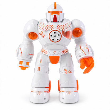 Musical Dancing Robot Toy for Kids, Rotating Robot with Lights and Sound (1 Pc)