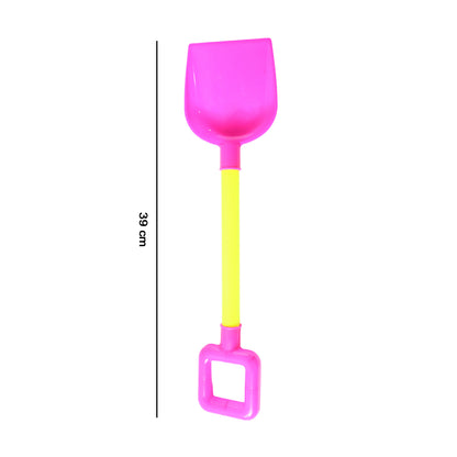 Plastic shovel handle detail