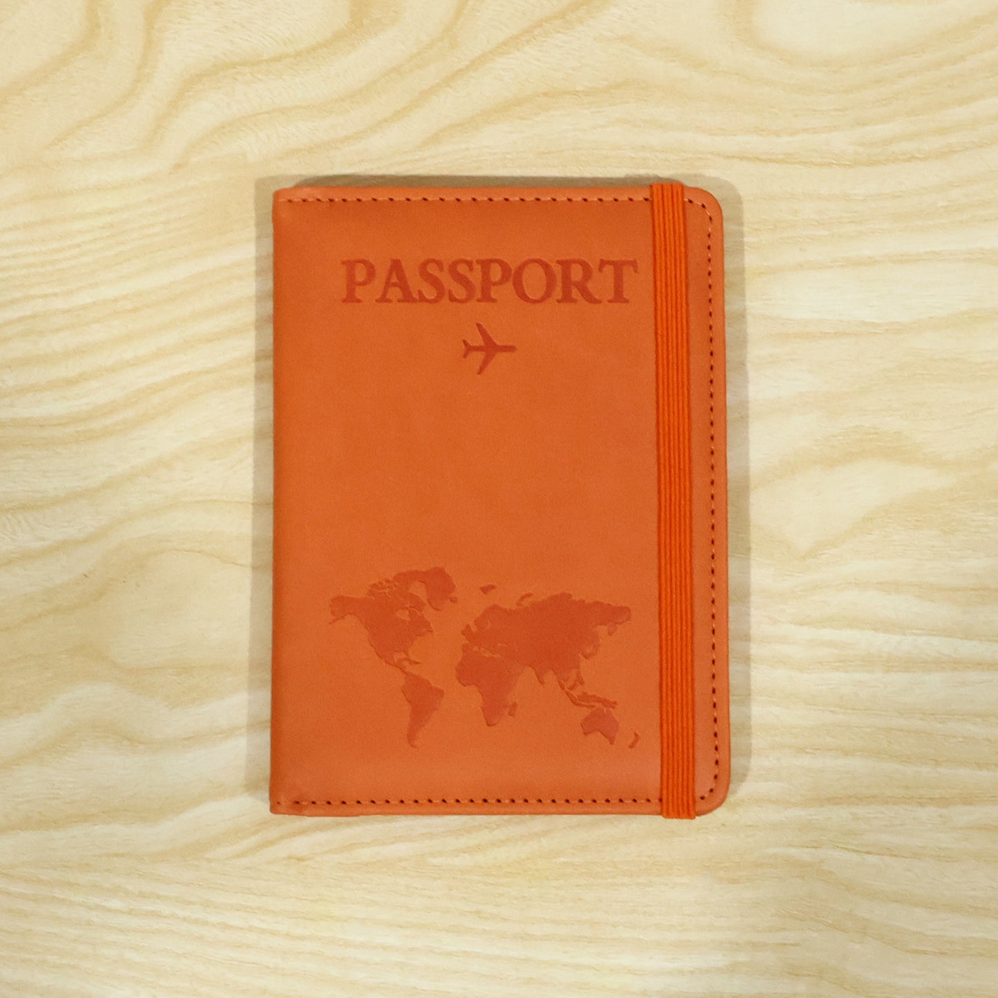 Premium Multifunction Travel Passport Holder & Wallet - Durable PU Leather