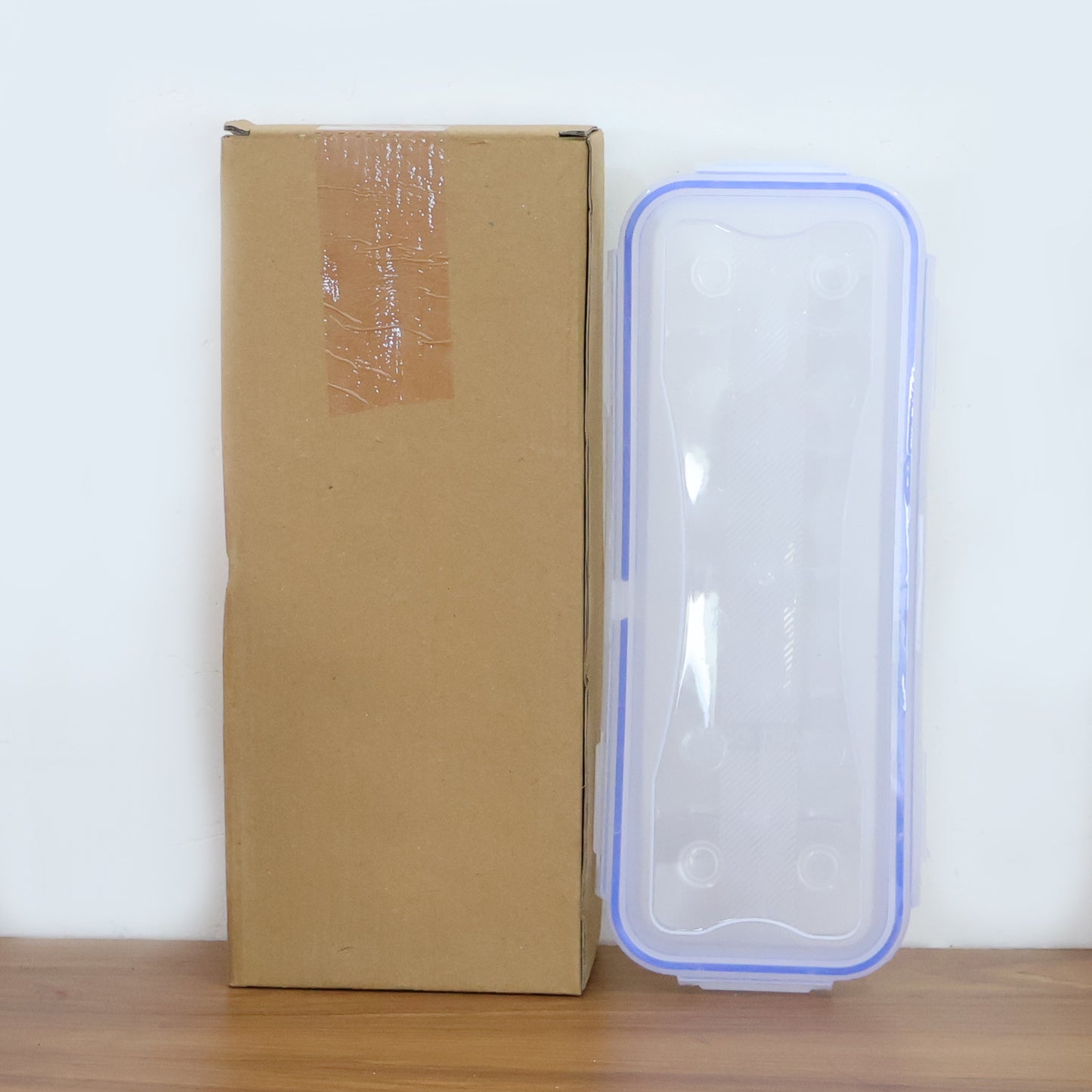 Lock-Clip Refrigerator Egg Storage Box - (1 Pc)