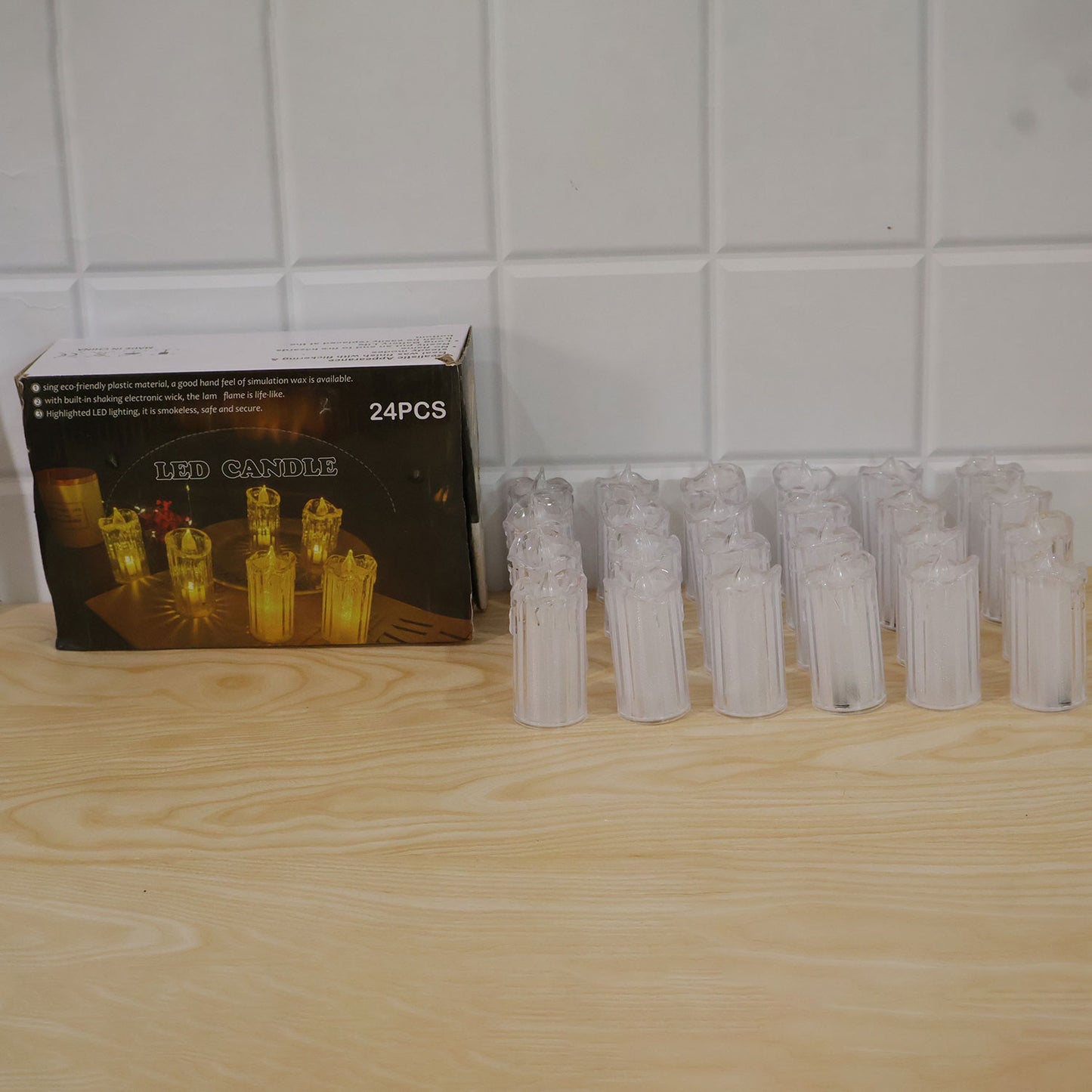 Flameless LED Candles – Decorative Tea Lights