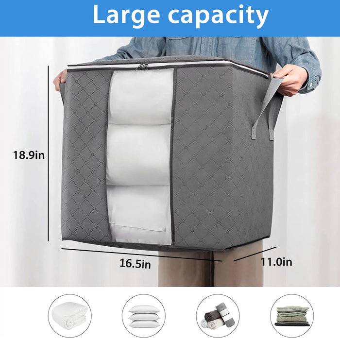 PVC Grey Comforter Blanket Packaging Bag at Rs 120/piece in Panipat | ID:  25064353962