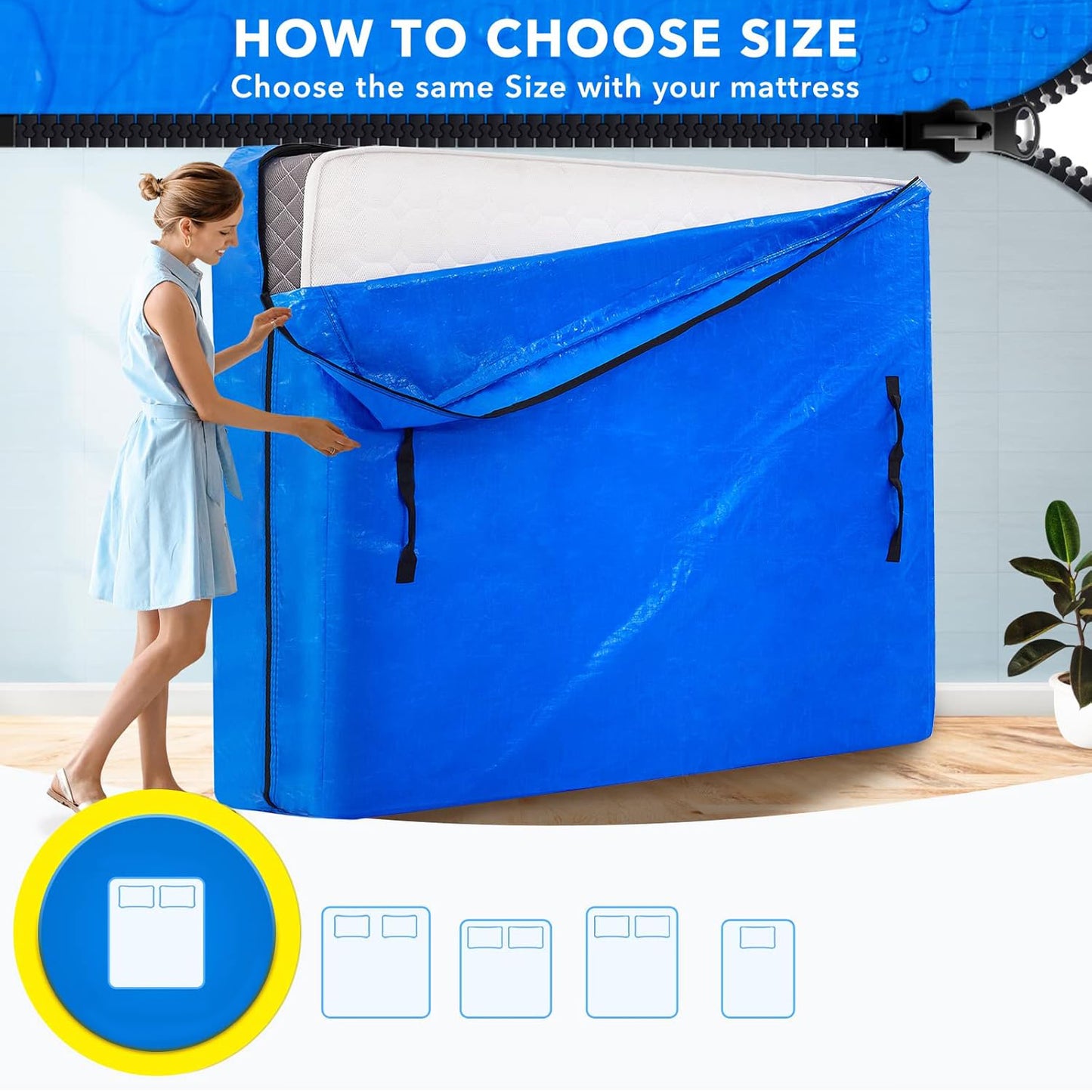 Mattress Bags / Cover (238×191 Cm / 1 Pc)