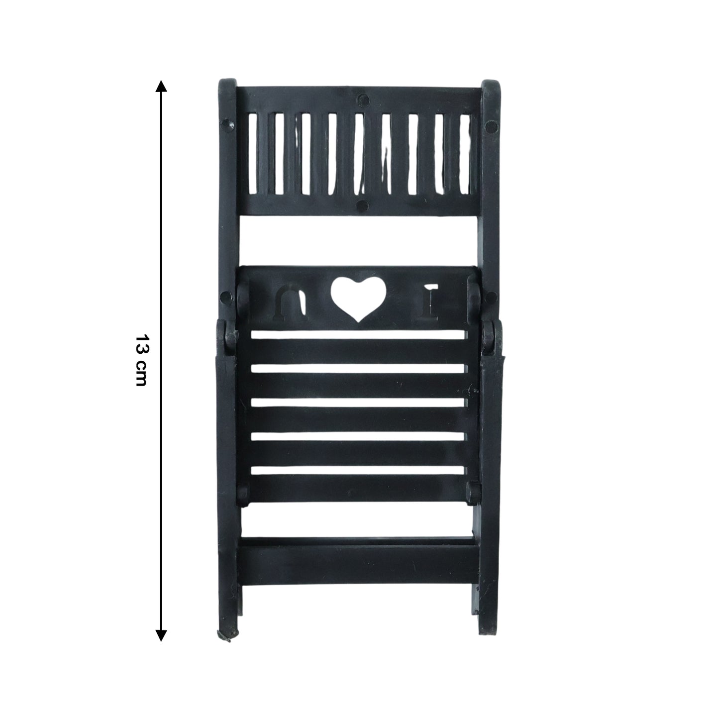 Mini Chair Shape Mobile Stand Holder (1 Pc / Balck Color)