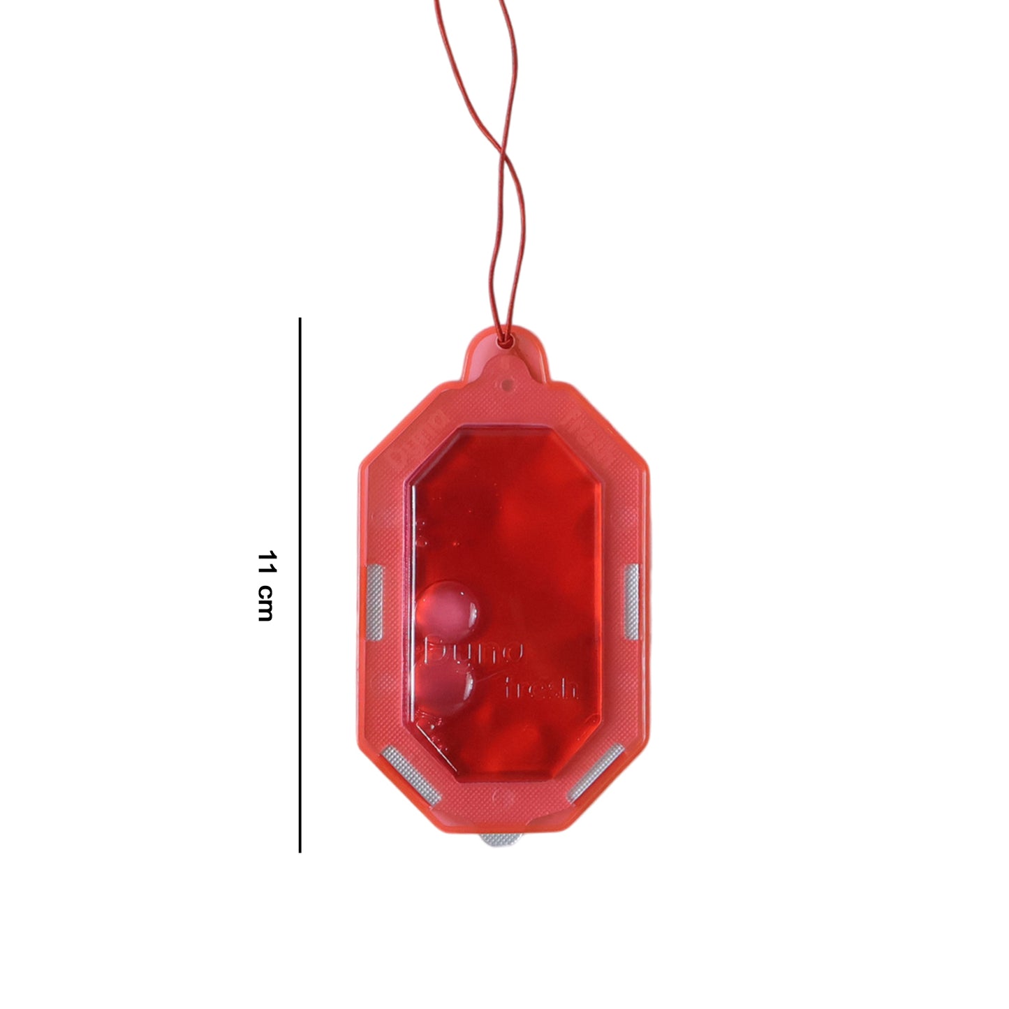 Apple Berry gel air freshener showing gel inside