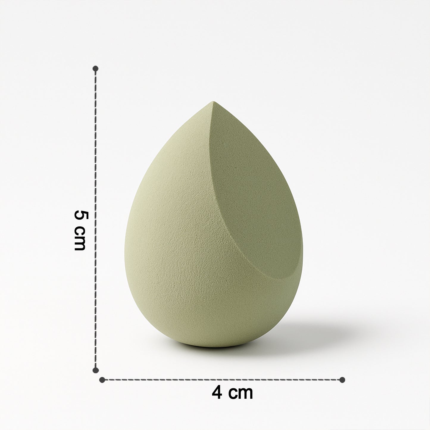 Makeup Sponge for blending liquid Foundations, Powders, and Creams (Multicolor / 1 Pc)