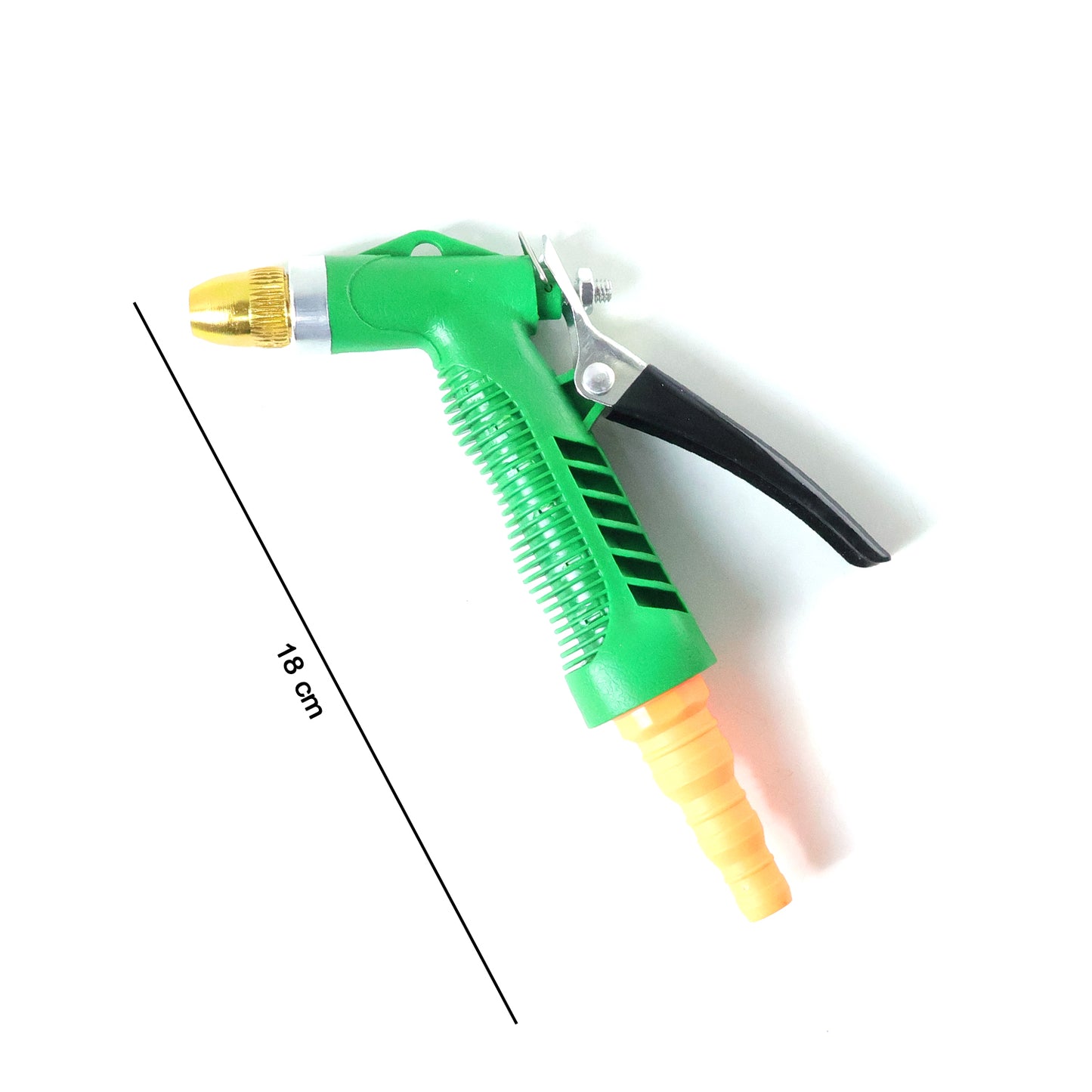DeoDap Durable Hose Nozzle Water Lever Spray Gun - alternative angle
