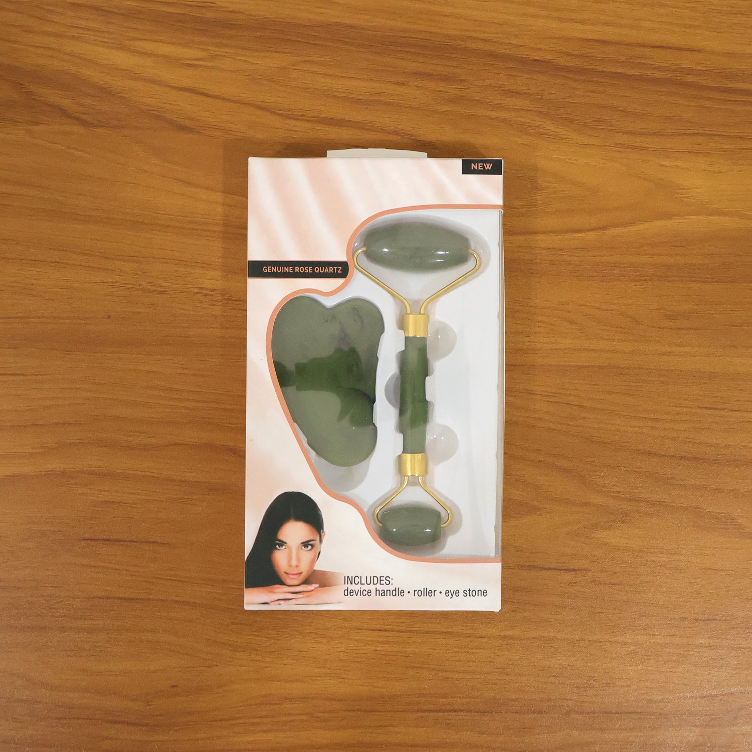 Facial Face Roller & Gua Sha Massage Set (1 Set)