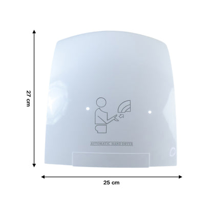 Commercial use wall mounted sensor hand dryer