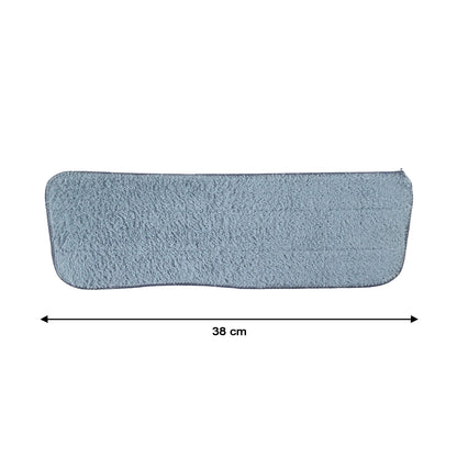 Microfiber Flat Mop Replacement Pad (1 Pc, 38x12Cm)