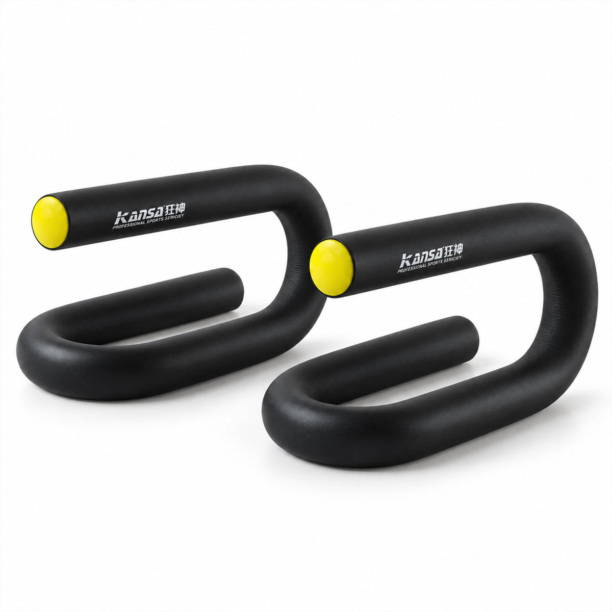 Push up stand pair on white background