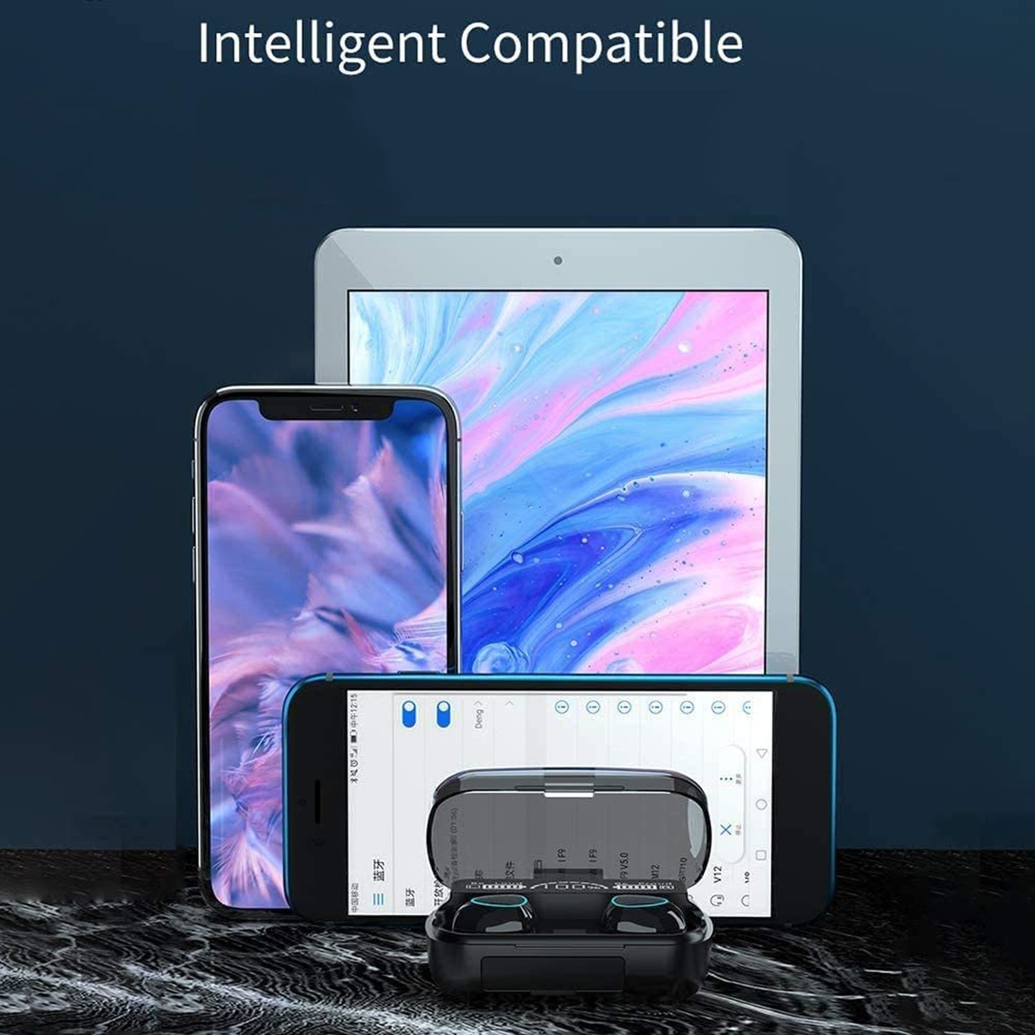 नवीनतम वायरलेस इन-ईयर ईयरबड्स ब्लूटूथ 5.0 हेडफ़ोन मिनी स्टीरियो ईयरबड्स स्पोर्ट हेडसेट बास साउंड बिल्ट-इन माइक फ़ोन M10 TWS (ईयर बड्स, एयरपॉड्स, हेडफ़ोन)