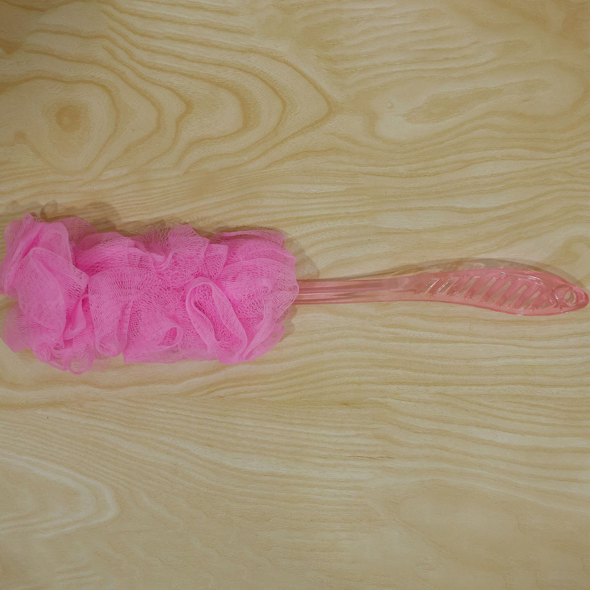 Long Handle Back Scrubber for Bathroom Shower, Body Loofah Brush 45 Cm (1 Pc)