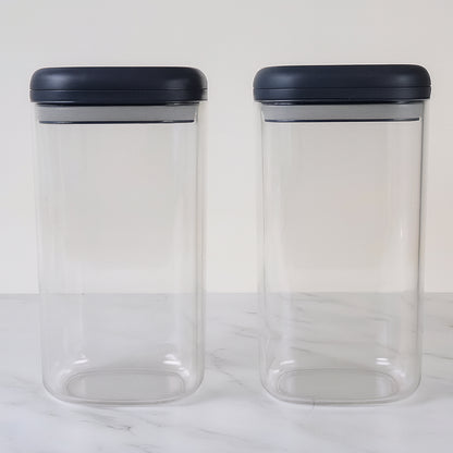 Supermom Airtight Kitchen Storage Containers – (2 Pc Set / 1500 ml)