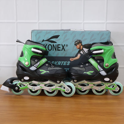 Professional Adjustable Inline Skates for Kids and Adults (Large / 1 Pair)