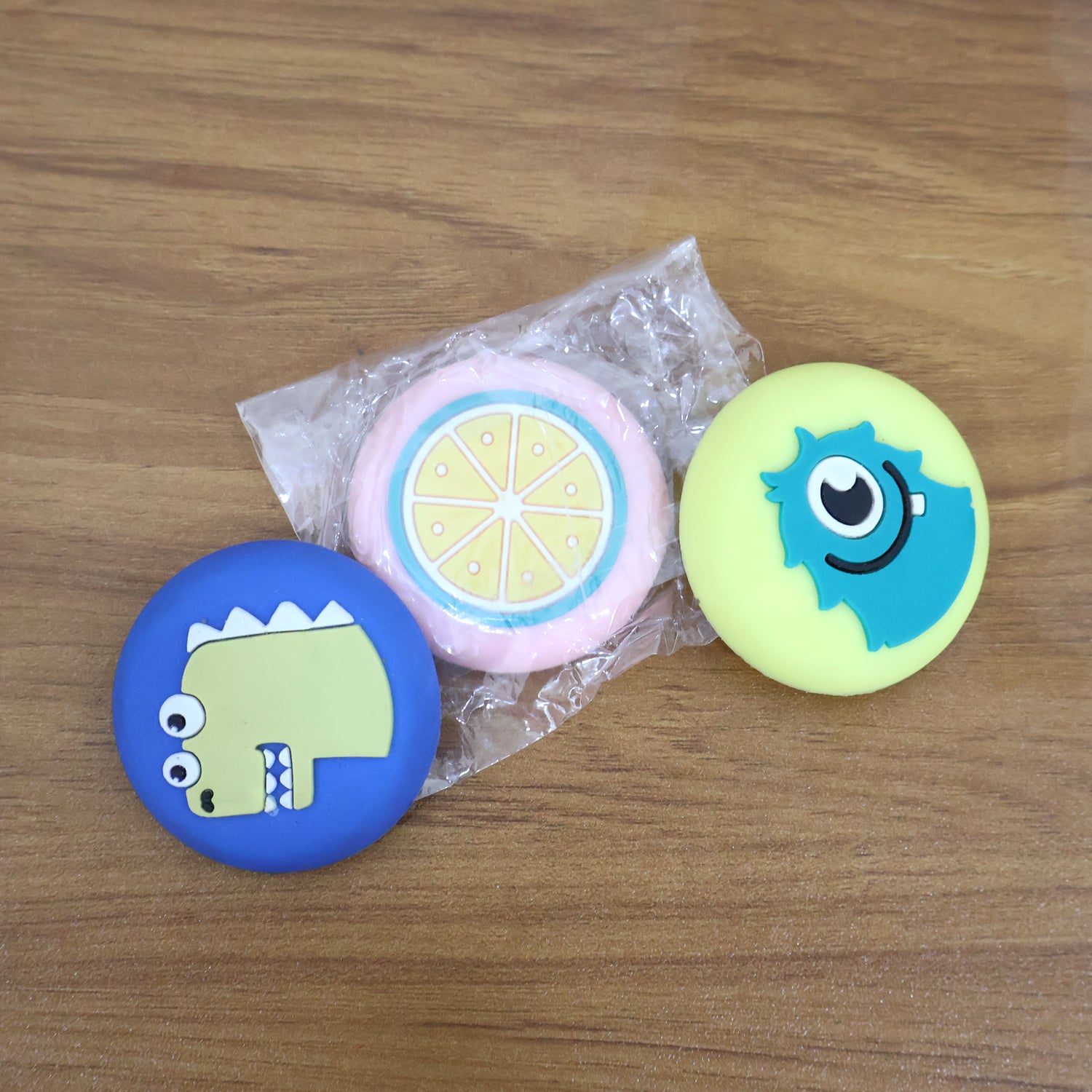 Cute Cartoon & Fruit Design Wall Door Stopper Bumper  (1 Pc, Mix Design)