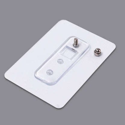 Plastic hook reusable mounting