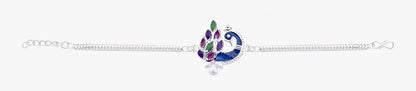 Peacock Design Rakhi, Traditional Elegance for Raksha Bandhan (5pcs)
