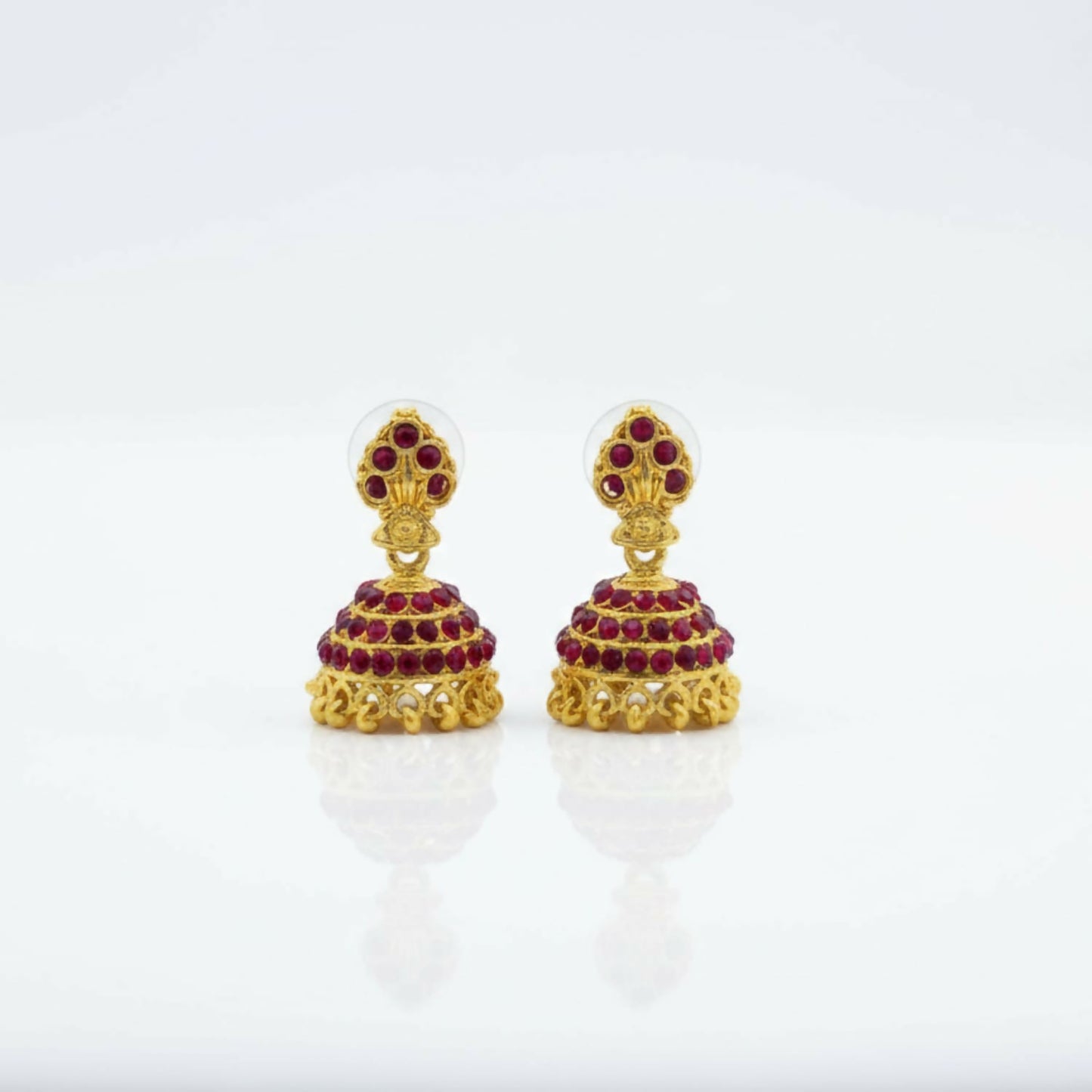 Trendy Gold Plated Jhumki Earrings | Party & Function Wear
