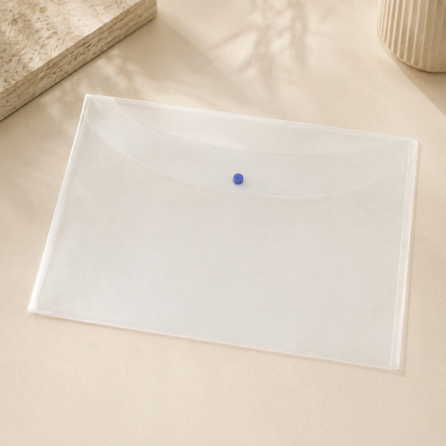 A4 folder showing visible documents inside