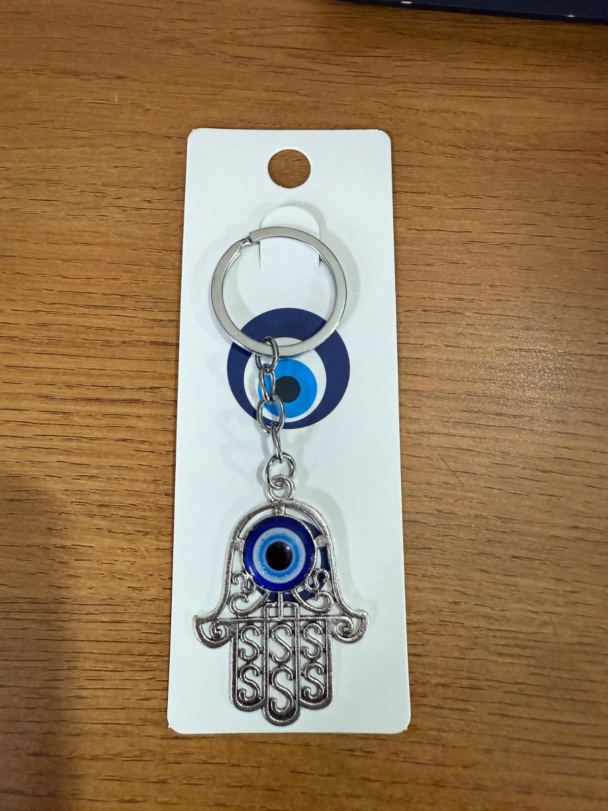 Hamsa Evil Eye Keychain for Car Keys, Bags & Protection Gifting