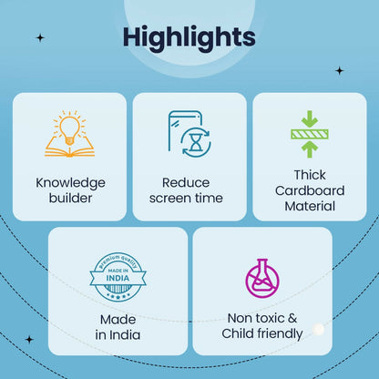 SOLAR SYSTEM PUZZLE ARYABHATTA INSPIRED - AGE 3+ (39 PUZZLE PIECES) MDF PUZZLE SERIES