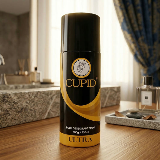 CUPID Body Deodorant Spray - RIZZ Ultra Fragrance for Men (150 ml)