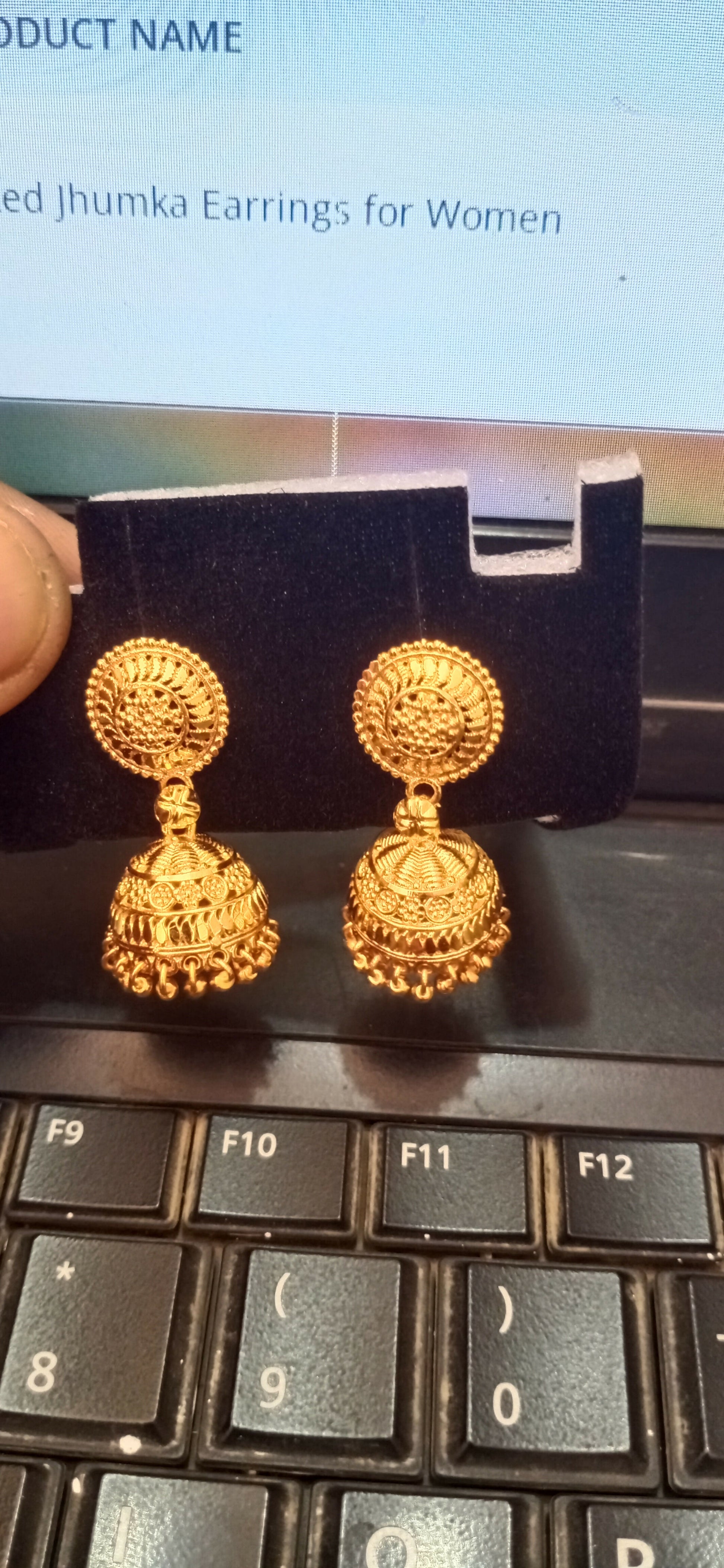 Ethnic Wedding & Festive Wear | Lightweight Designer Jhumki