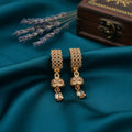 Jhumka Style Teardrop Earrings – Elegant Party Wear Jewellery