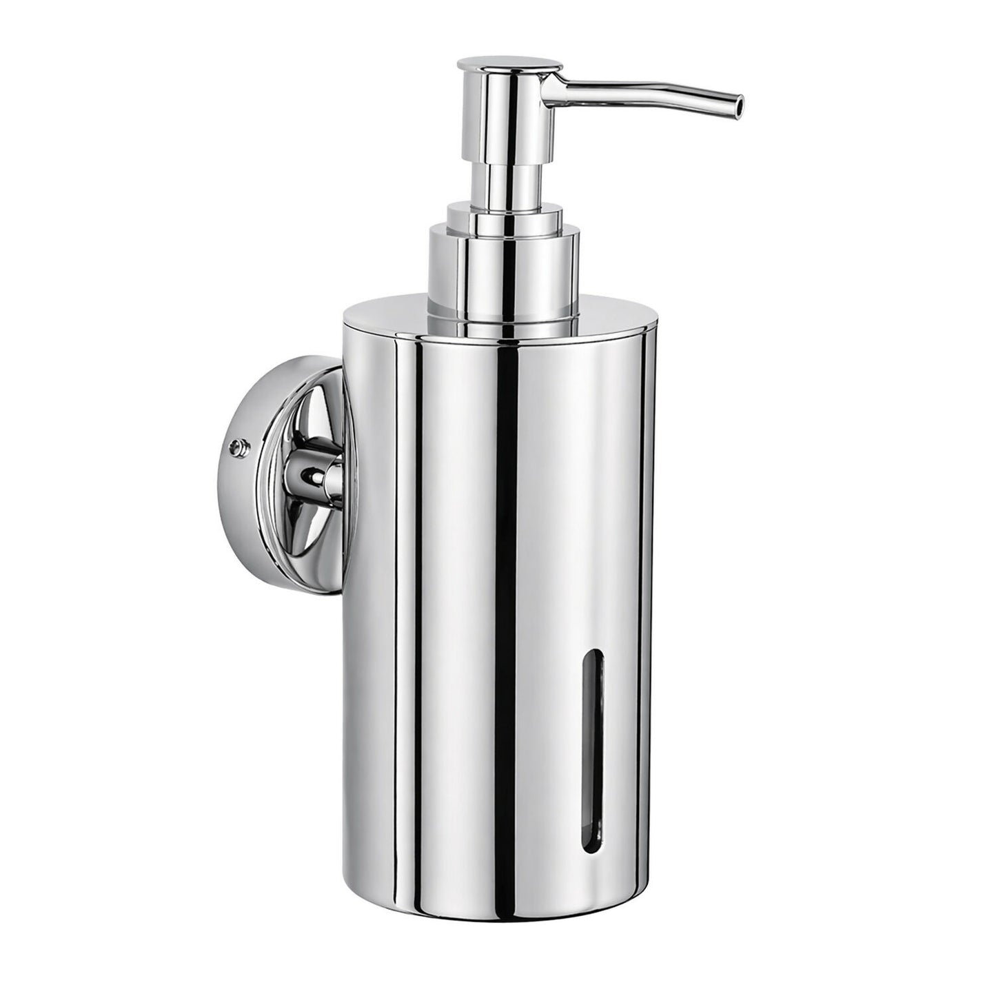 Stainless Steel Wall-Mounted Liquid Soap Dispenser for Bathroom & Kitchen