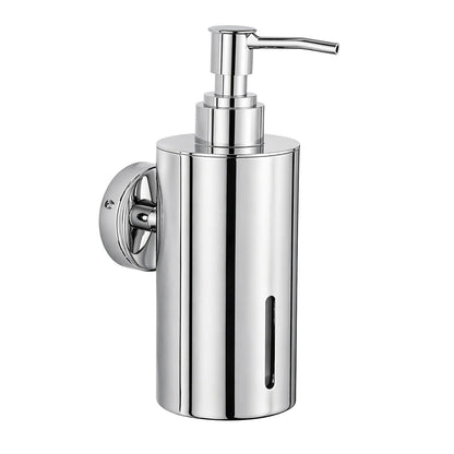 Stainless Steel Wall-Mounted Liquid Soap Dispenser for Bathroom & Kitchen
