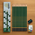 Graphite Pencils – Pack of 10 Smooth Writing Camlin Supreme