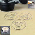 Stainless Steel Wire Trivet Set – Heat-Resistant 3-Pack