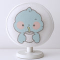Cartoon Fabric Mesh Fan Cover – Elastic Fit & Child Safe