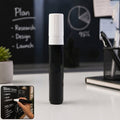 Black Chalk Marker Pen – Liquid Erasable for Chalkboard & Glass