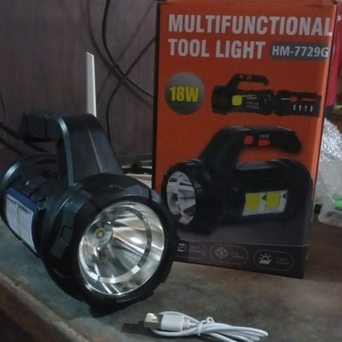 Multi Functional SOS Light With Tool Box, Torchlight (18 W)