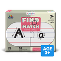 Capital and Small Letter Matching Puzzle – Develops Letter Recognition