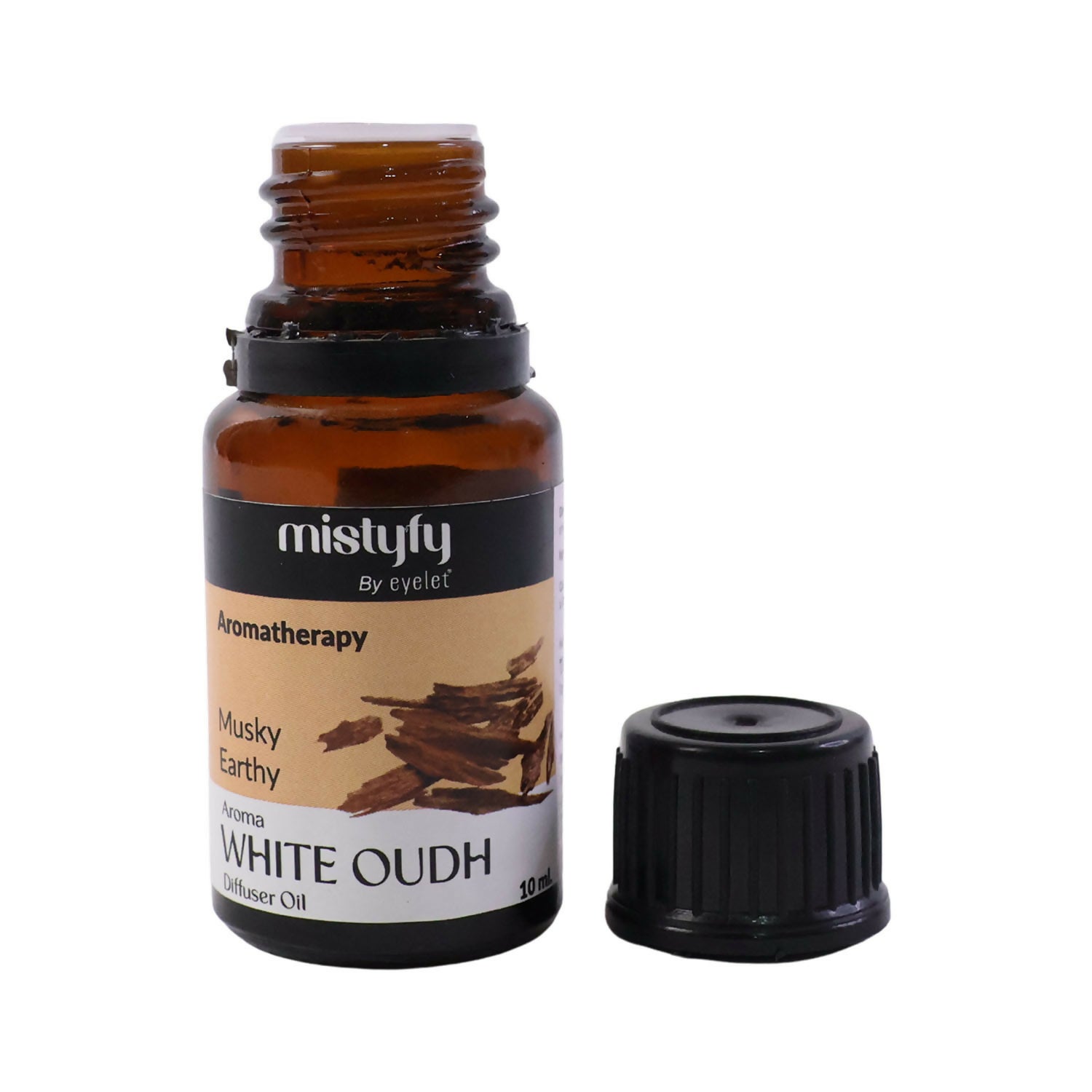 Eyelet White Oudh Aromatherapy Diffuser Oil – Musky & Earthy Fragrance (10ML)