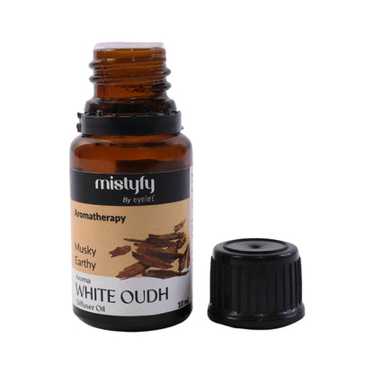 Eyelet White Oudh Aromatherapy Diffuser Oil – Musky & Earthy Fragrance (10ML)