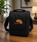 Sun Insulated Lunch Bag with Shoulder Strap for Office & Travel