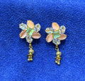 Studs Jhumka Earrings – Lightweight Floral Festive Jhumkas