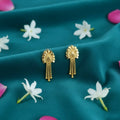 Golden Jhumka Earrings for Women – Traditional Stylish Gift